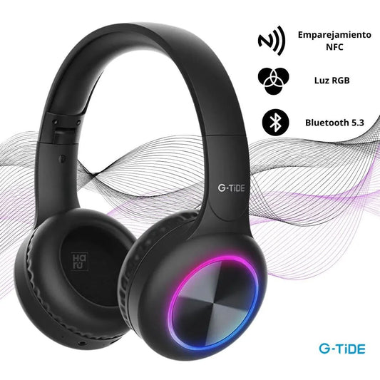 Audifonos Bluetooth G-TIDE RGB