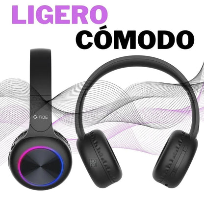 Audifonos Bluetooth G-TIDE RGB