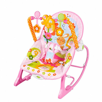 Silla Mecedora Para Bebé con Vibración y Juguetes