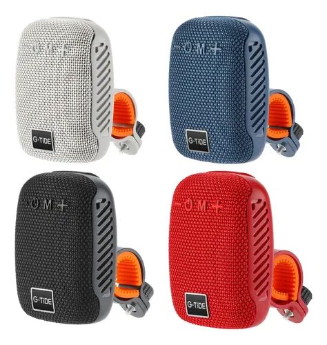 Parlante G-TIDE bluetooth con Soporte para Bicicleta