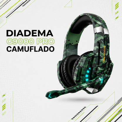 Diadema Gamer Camuflada