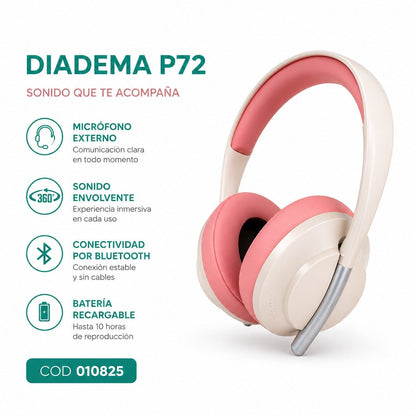 Diadema Gamer con Micrófono Ajustable