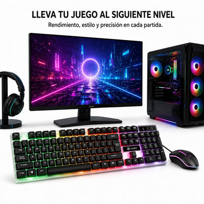 Combo Gamer Teclado + Mouse RGB