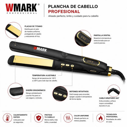 Plancha de Cabello WMARK Original