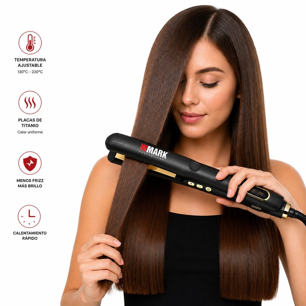 Plancha de Cabello WMARK Original
