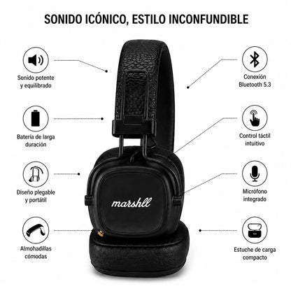 Audifono Minor VII + Diadema Major IV I MARSHALL