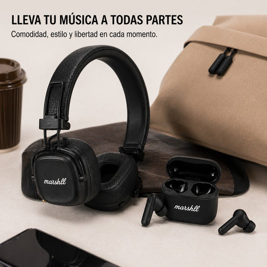 Audifono Minor VII + Diadema Major IV I MARSHALL