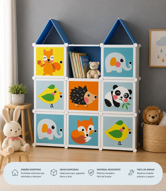 Armario Organizador Infantil Modular Castillo