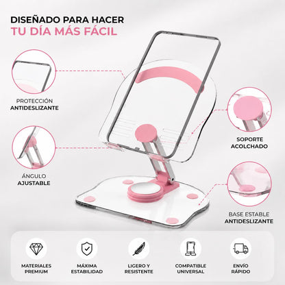 Soporte Ajustable Antideslizante Premium para Tablet