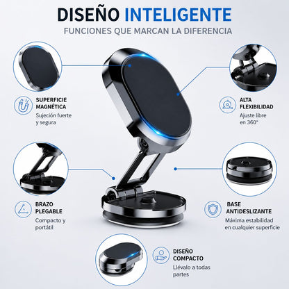 Soporte Magnético 360° Premium para Celular