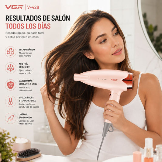 Secador Profesional VGR Plegable 1600W