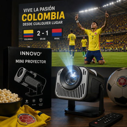 Mini Proyector Portátil HD WiFi Android con Altavoz Integrado