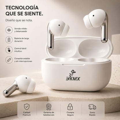 Audífonos Inalámbricos Metálicos JKMX