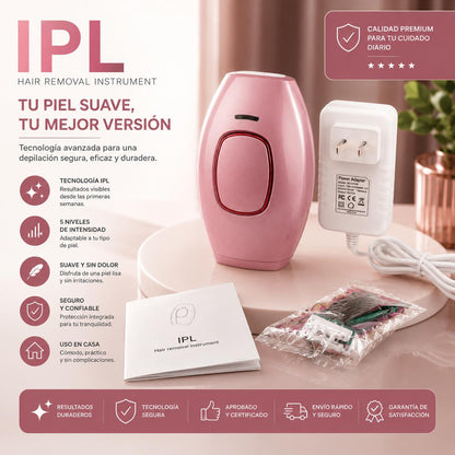 Depiladora Láser Profesional | 5 Intensidades