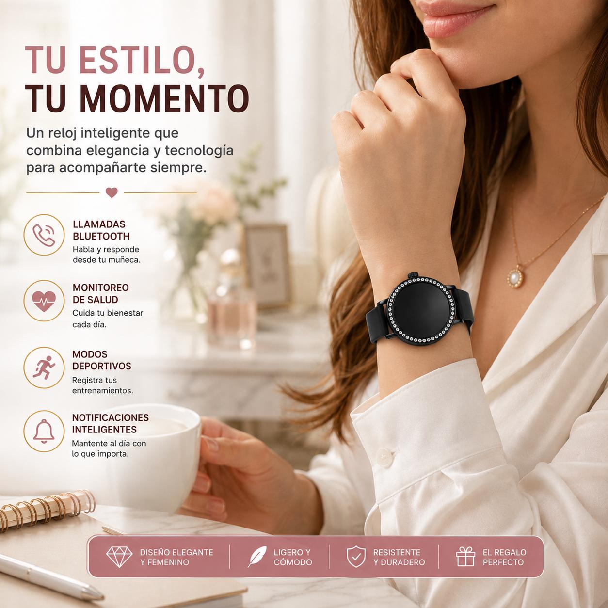 Reloj Smartwatch Inteligente M10 Pro Con Correas Intercambiables