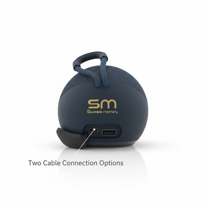 Parlante Bluetooth Tipo Alexa con Luz LED Recargable