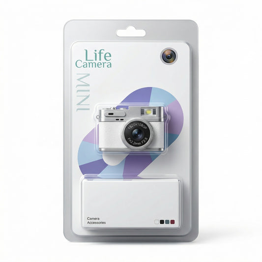 Mini Cámara Llavero Retro HD 1080P