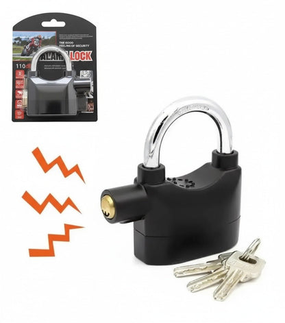 Candado Antirrobo Moto AlarmLock 110dB