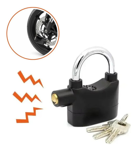 Candado Antirrobo Moto AlarmLock 110dB