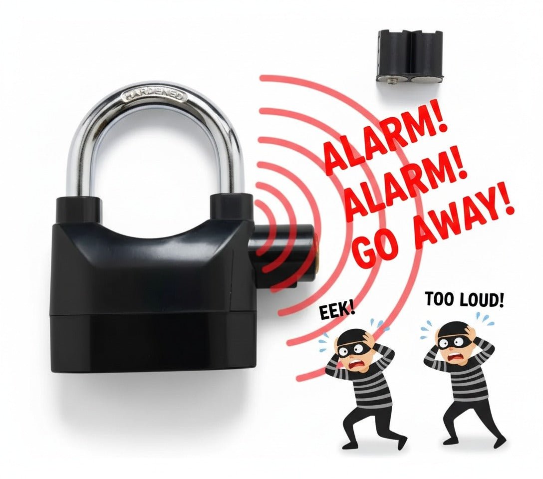 Candado Antirrobo Moto AlarmLock 110dB