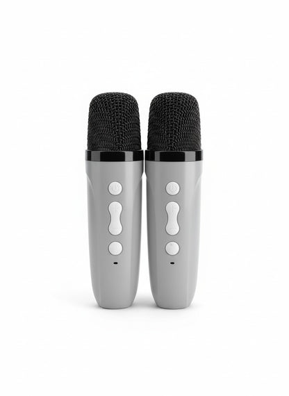 Karaoke Kids Party Pro – Parlante Bluetooth con 2 Micrófonos
