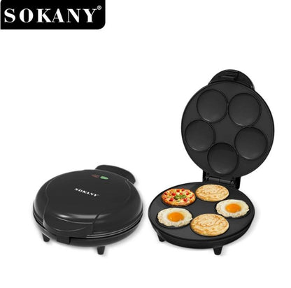Máquina para Pancakes Eléctrica SOKANY 5 Puestos
