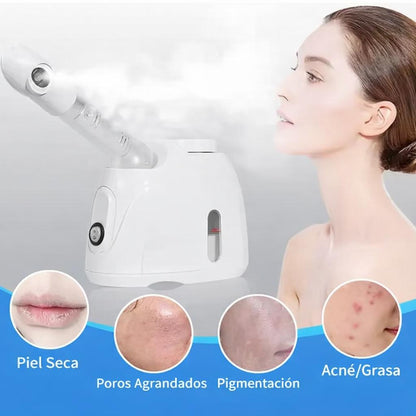 Humodificador Facial 360° con Aromaterapia