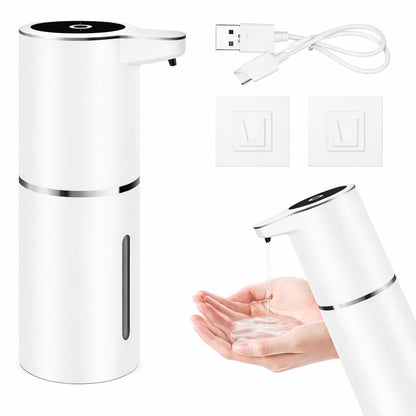 Dispensador Automático de Jabón Espuma Recargable con Sensor Inteligente