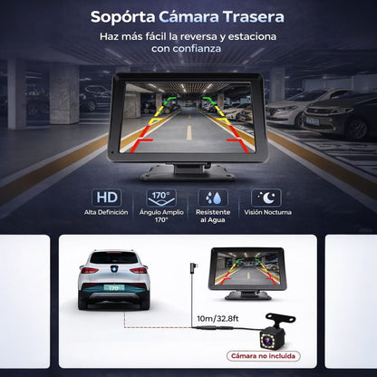 Pantalla Multimedia Inteligente para Carro con CarPlay y Android Auto Inalámbrico