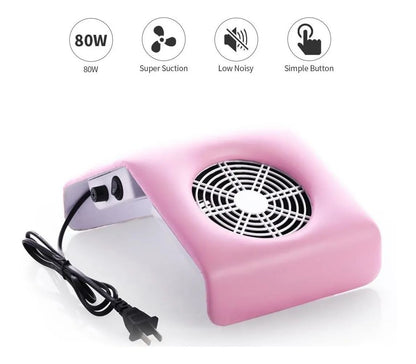 Extractor de Polvo para Uñas E-100