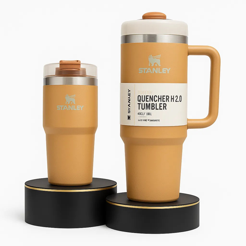 Termo Stanley 40 oz + Stanley 20 oz + Accesorios