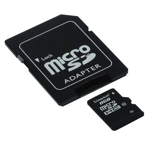 Memoria MicroSD con Adaptador SD
