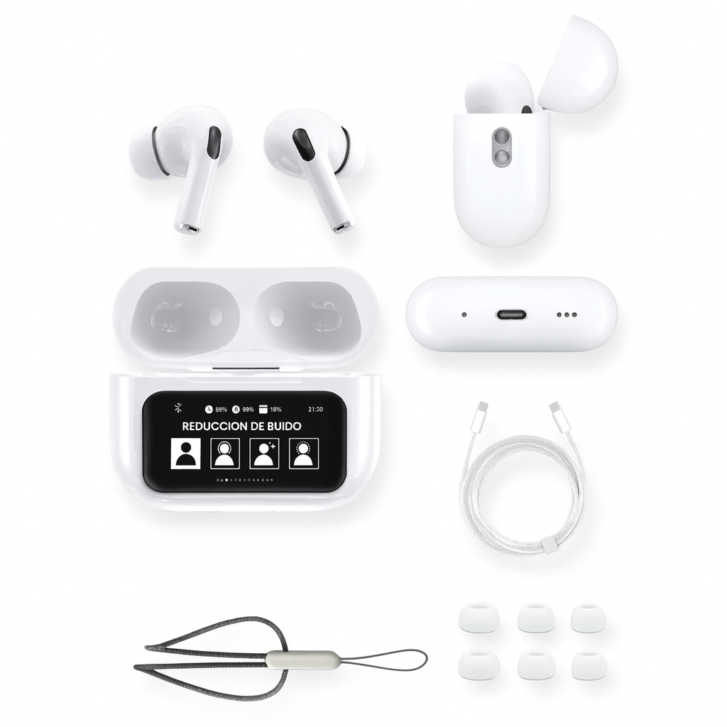 Audifonos AirPods Pro 2 Con Pantalla Táctil I Bluetooth