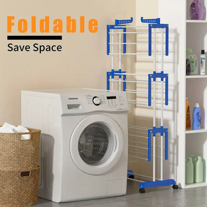 Tendedero de ropa plegable