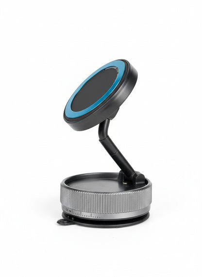 🥇 Soporte Celular Magnético con Succión al Vacío 360° Premium