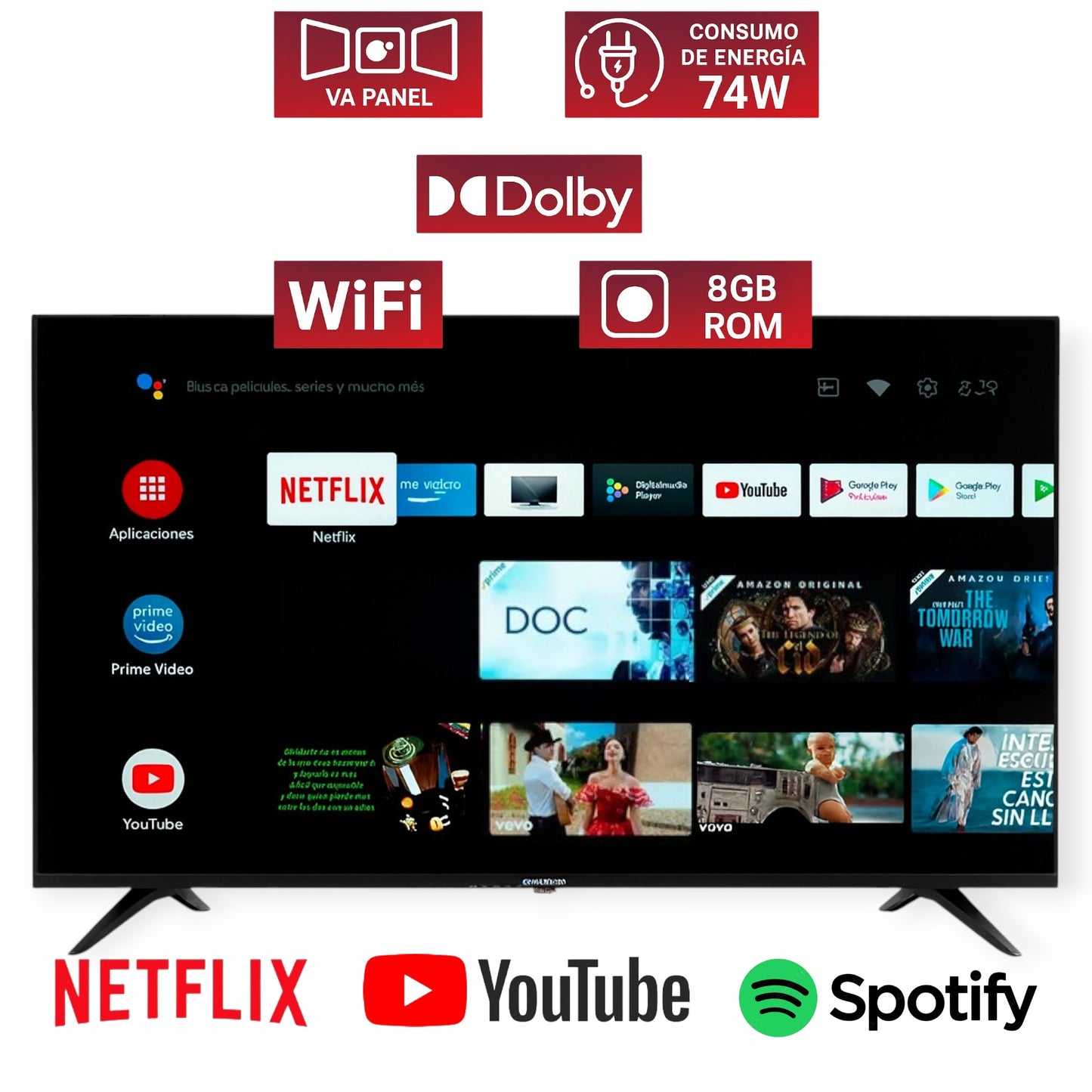 Televisor Smart Tv 32’’Pulgadas HD Fly