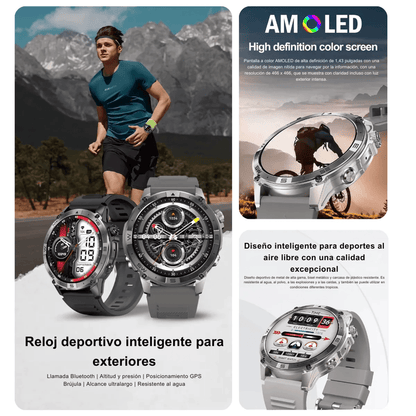 Reloj Inteligente Deportivo G-TIDE R6 PRO