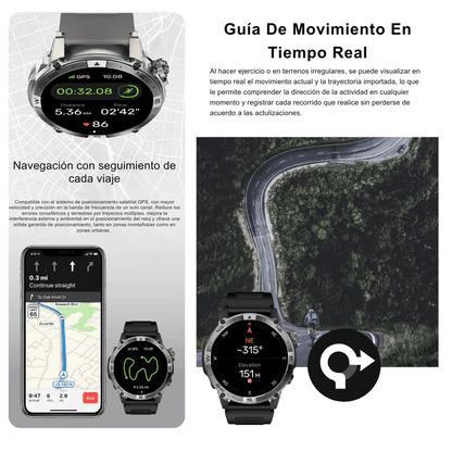 Reloj Inteligente Deportivo G-TIDE R6 PRO