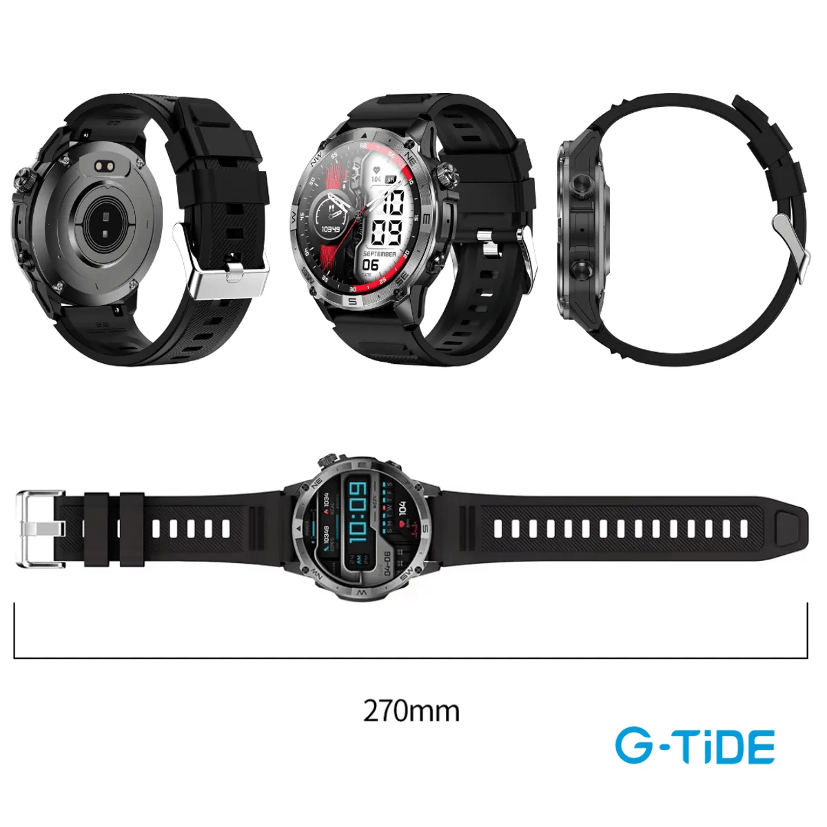 Reloj Inteligente Deportivo G-TIDE R6 PRO