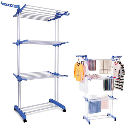 Tendedero de ropa plegable